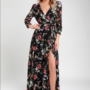 Maxi Wrap Dress